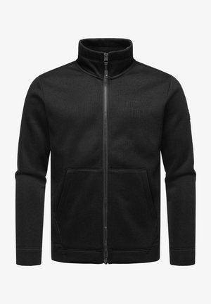 FABBIAN - Zip-up sweatshirt - black