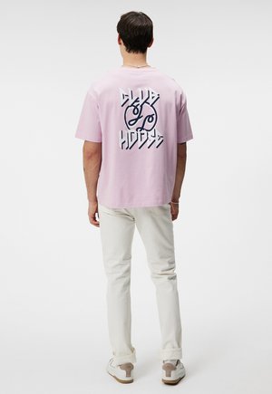 T-shirts med print - pink lavender