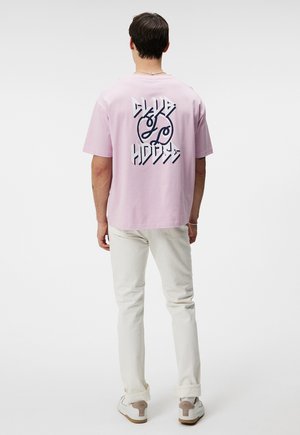 J.LINDEBERG T-shirt print - pink lavender