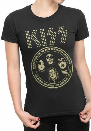 rockshirts KISS - BAND  LADIES - T-shirt imprimé - black