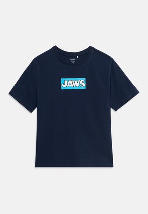 Name it, NKMMAMUT JAWS BOX - Tričko s potlačou - navy blazer