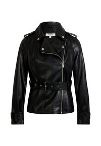 Morgan Imitatieleren jas noir/zwart