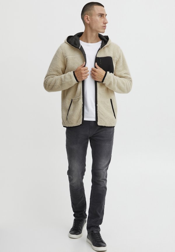 SDLuka TEDDY - Fleece jacket - oatmeal3