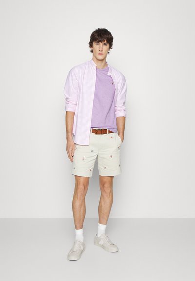 Polo Ralph Lauren CUSTOM SLIM FIT SOFT COTTON T-SHIRT - T-shirt básica - pastel purple heather