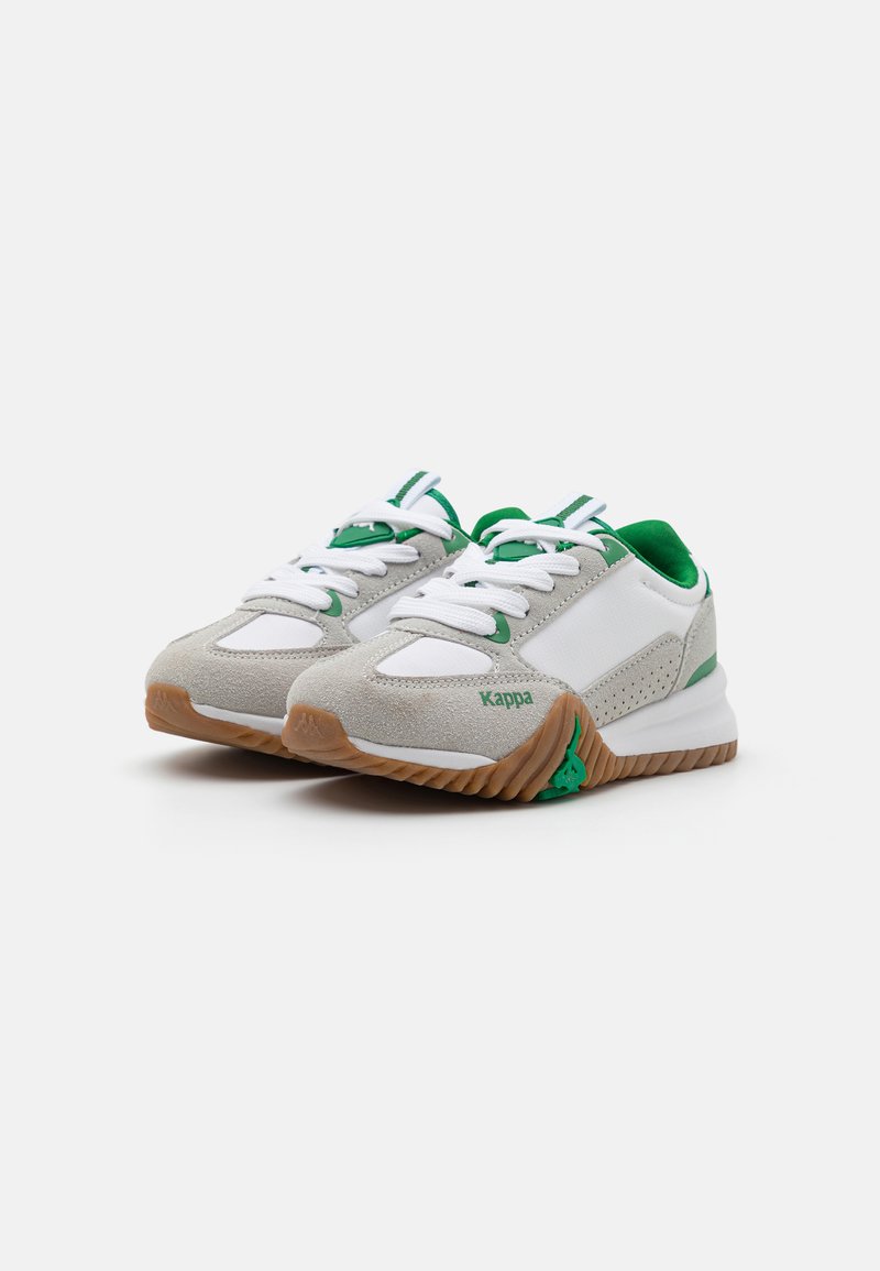 Kappa Scarpe Da Ginnastica Unisex Modello Coda Low 243405 - Bianco/Verde, Taglia 40 EU, Look Sportivo E Quotidiano - 3