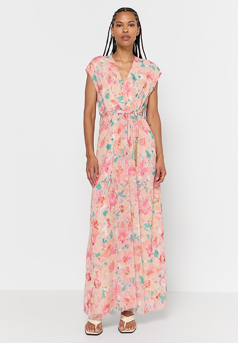 PATRIZIA PEPE Maxi-jurk donkerroze
