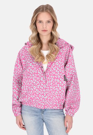 Impermeable - aqua pink leo