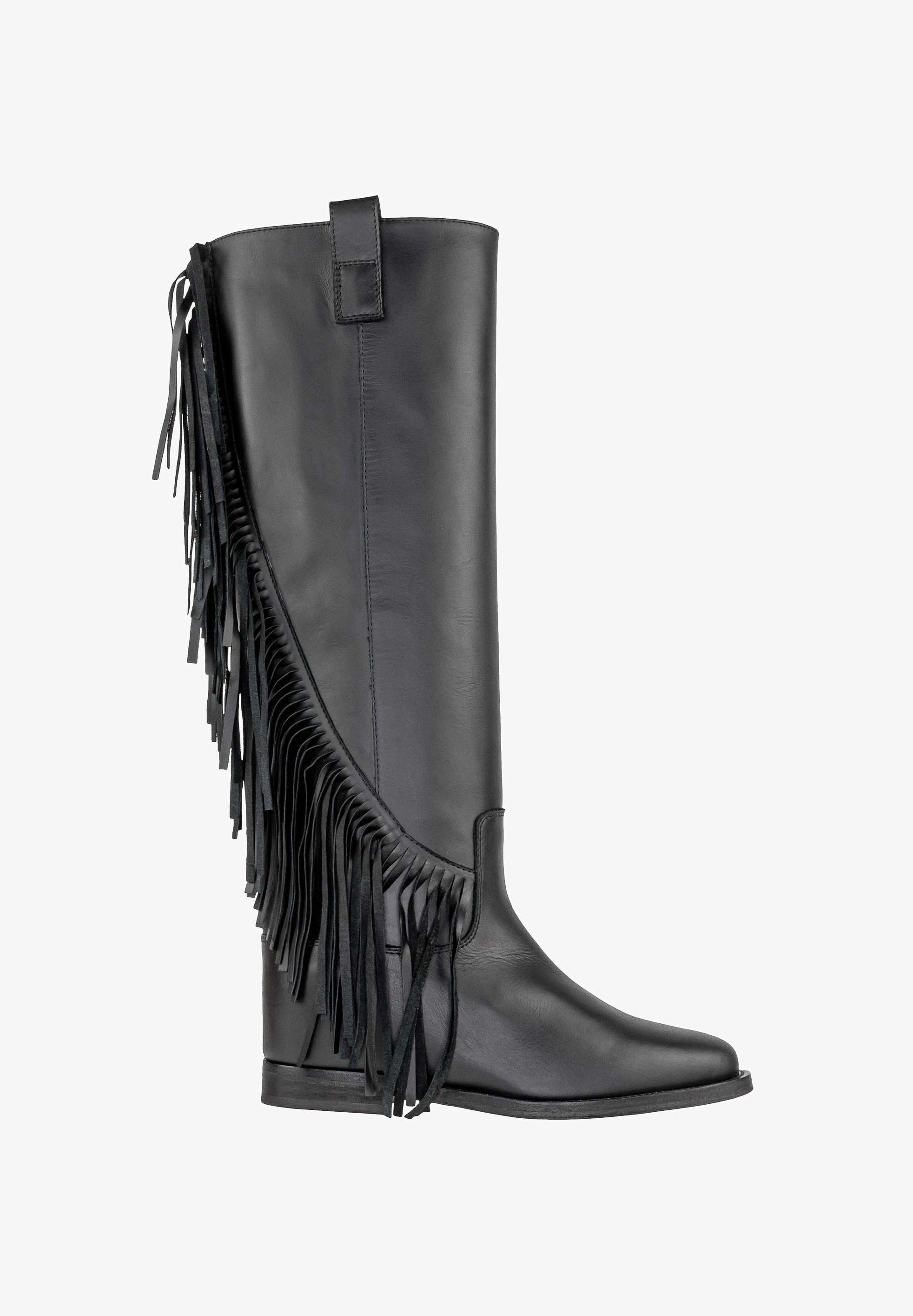 Stivale Texani Luisa Via Roma Biker Boot Via Roma 15 Malibu Nero