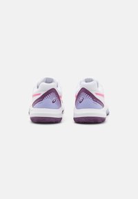 ASICS GEL DEDICATE 8 - Padel apavi - white/dragon fruit