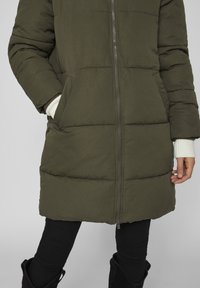 VILA Vinterkappa /-rock - dark green