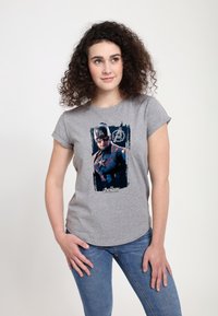 Henry Tiger AVENGERS: ENDGAME CAP BANNER - Triko s potiskem - melange grey