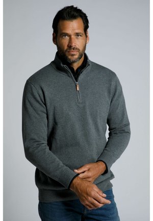 Strickpullover - dark grey