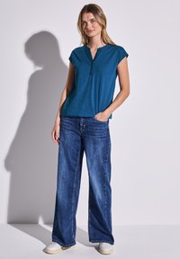 Street One T-shirt basic - blau