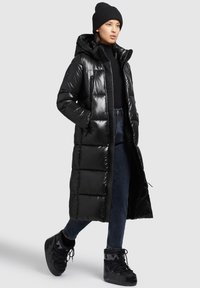 khujo LUCIA SHINY - Abrigo de invierno - schwarz