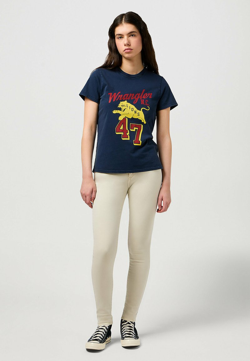 Wrangler Jeans Skinny Fit beige