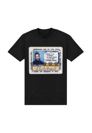 Henry Tiger, ID CARD - T-Shirt print - black