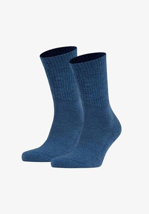 FALKE UNISEX 2ER PACK-WALKIE LIGHT TREKKING - Socken - blau denim