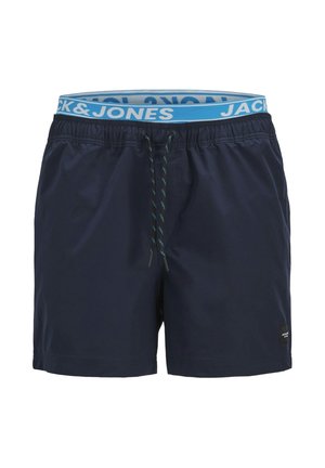 PLUS SIZE JPSTMAUI DOUBLE WAISTBAND - Zwemshorts - navy blazer