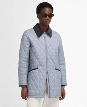 BARBOUR THE EDIT BY ALEXA QUILTED JACKET - Wintermantel - ice blue/navy
