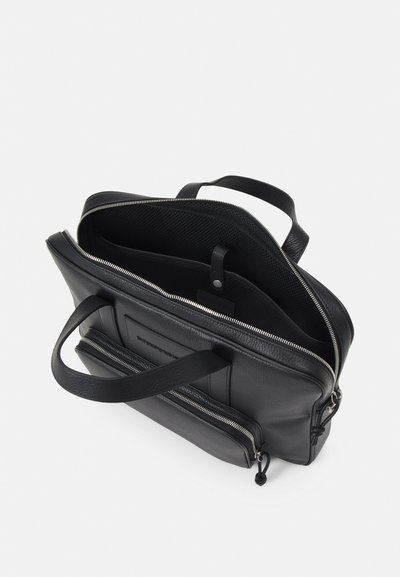 Emporio Armani BRIEFCASE BUSINESS UNISEX - Laptop bag - black