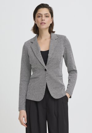 IHKATE - Blazer - black/white graphic stripe