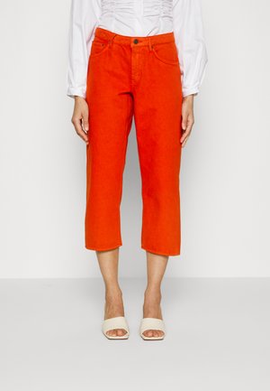 Calças de ganga de perna direita - tuile vintage