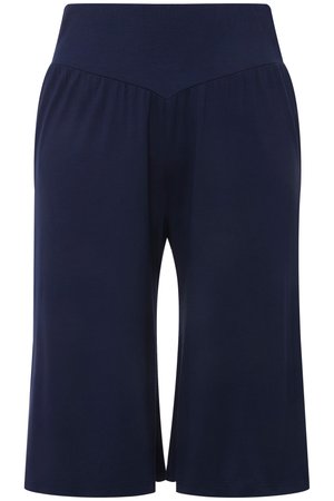 Ulla Popken, WIDE-LEG FLARED BERMUDA SHORTS - Nachtwäsche Hose