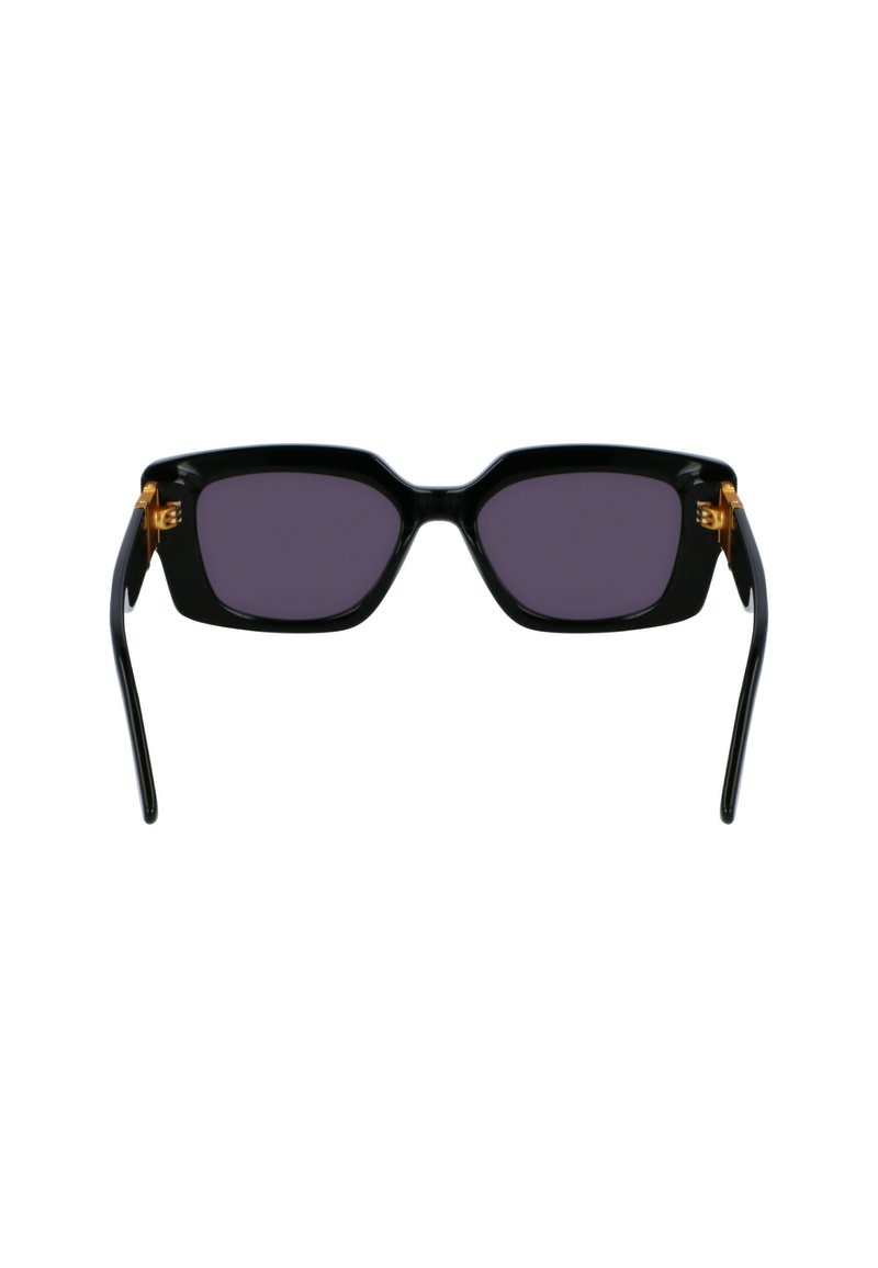 Karl Lagerfeld Black Square Sunglasses with Purple Lenses Karl Lagerfeld KL6125S 001 | Online Sale - Amevista main image 4