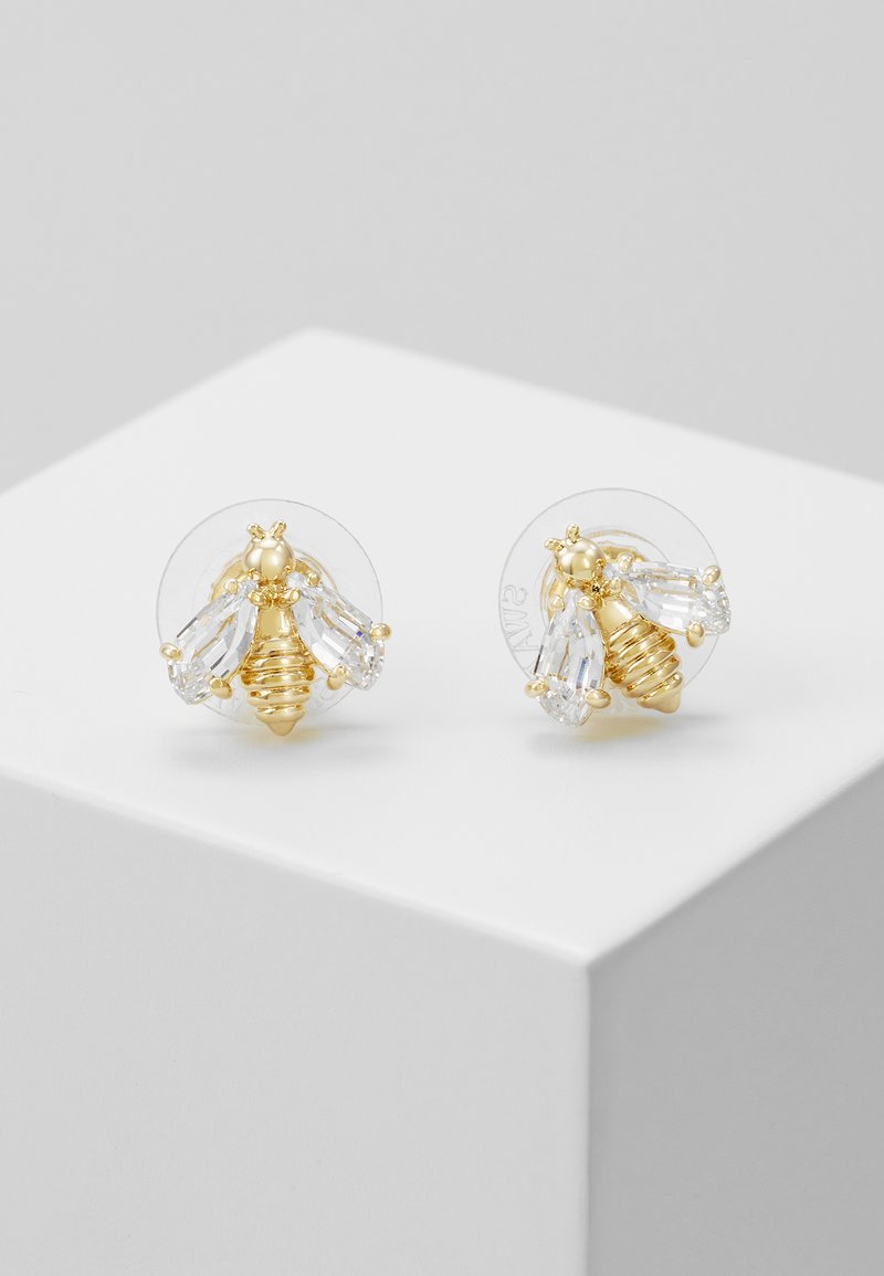 Swarovski eternal flower bee pierced earrings Clearance