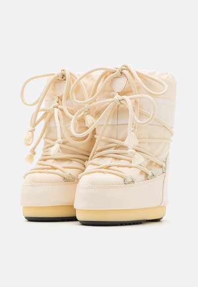 Moon Boot ICON UNISEX - Snörstövlar - cream