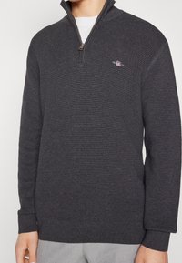 GANT Strickpullover - mottled grey