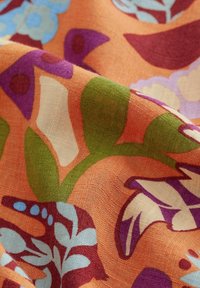 Next TIE NECK  - Vapaa-ajan mekko - orange tropical print