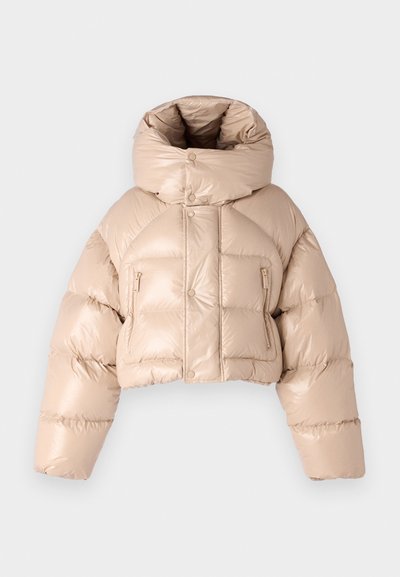 DSQUARED2 ICON PUFFER KABAN - Dunjakker - beige