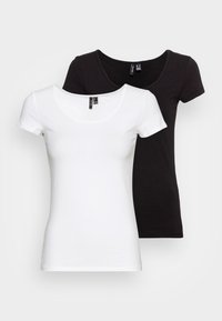 Não selecionado, black/bright white