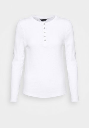SCOOP HENLEY - Longsleeve - white