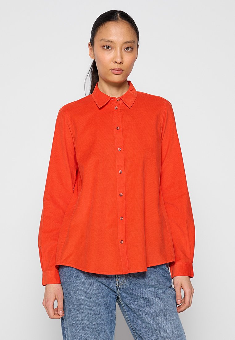 Marc O’Polo Overhemdblouse oranje Marc O’Polo Overhemdblouse oranje