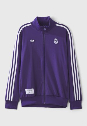 adidas Originals REAL MADRID ICON JACKET - Vereinsmannschaften - unity purple