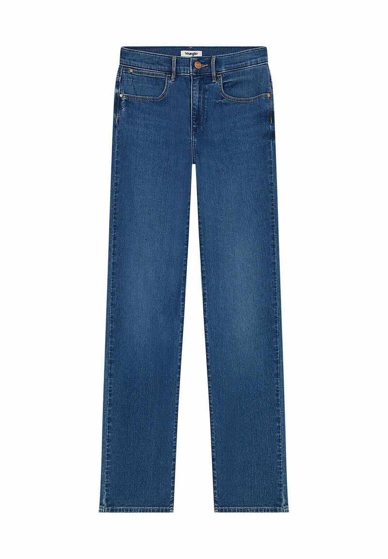 Wrangler Slim fit jeans donkerblauw denim