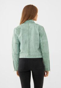 Bolongaro Trevor KELLY RACER - Kožená bunda - grayed jade