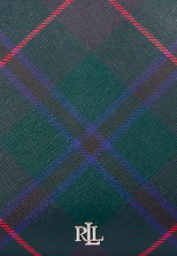 Lauren Ralph Lauren LEATHER MEDIUM DANNI BAG - Rokassoma - refined navy