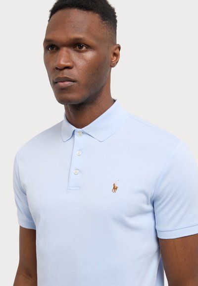 Polo Ralph Lauren CUSTOM SLIM FIT SOFT COTTON POLO SHIRT - Bluză polo - oxford blue