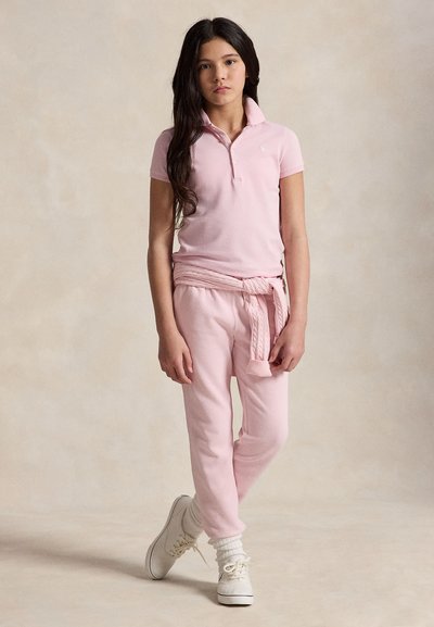 Polo Ralph Lauren STRETCH MESH POLO SHIRT 7-14Y - Polo shirt - hint of pink
