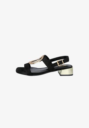 XTI, SANDALIAS ADORNO METÁLICO - Sandalias - black