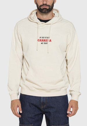 Carrera Jeans, ANNIVERSARY EDITION HOODIE - Felpa con cappuccio - almond milk