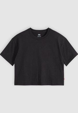 Levi's®, CROPPED ANYDAY TEE - Βασικό μπλουζάκι - anthracite night