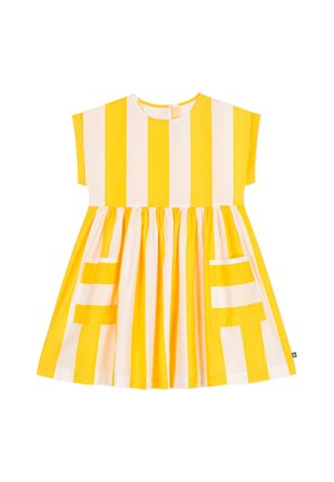 GESTREIFTES - Day dress - marshmallow orge