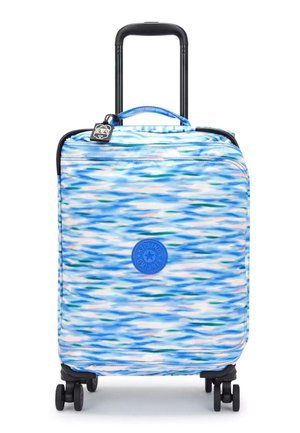 Kipling SPONTANEOUS S PRT AC - Wheeled suitcase - diluted blue