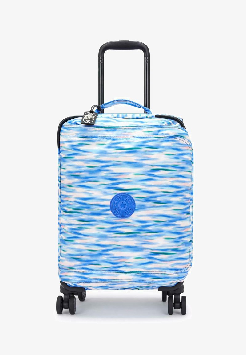 Kipling SPONTANEOUS S PRT AC - Wheeled suitcase - diluted blue