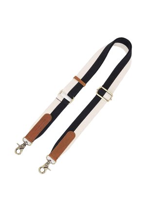 Other accessories - cognac b w striped