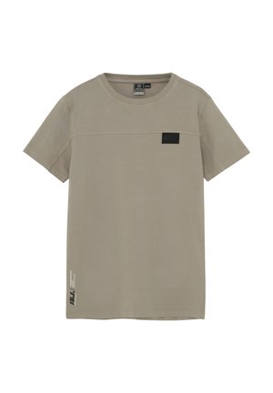 Print T-shirt - dirty sand